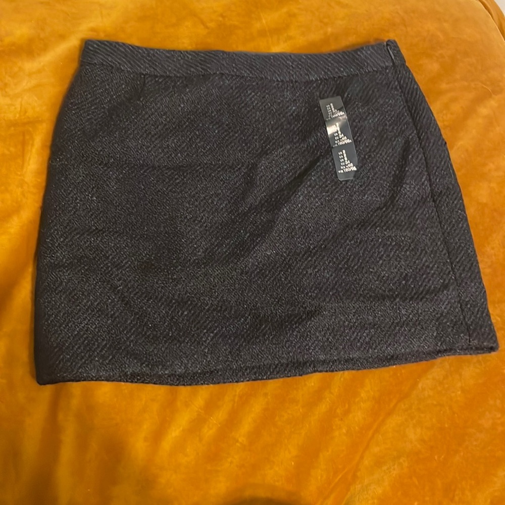 Blue work skirt